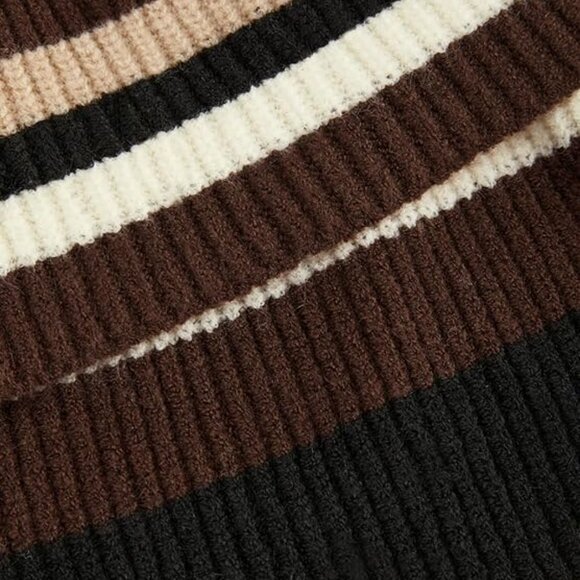 NEW! Off The Shoulder Tops for Women Long Sleeve Going Out Y2K Tops-Coffee - Picture 3 of 4